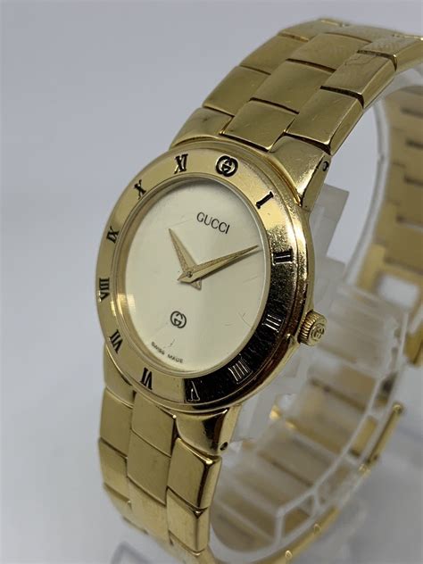 gucci signature watch vintage|vintage Gucci watches for women's.